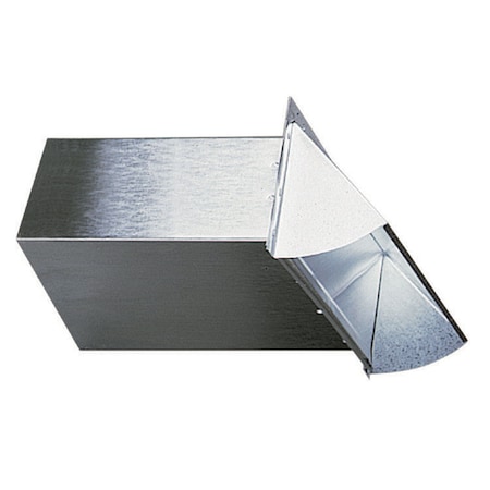 Lambro Cap Wall+Damper 3.25X10 DAWC